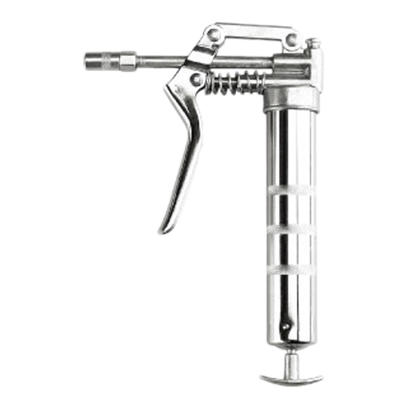 Pistola engrasadora cromada 120CC - Empuñadura de pistola