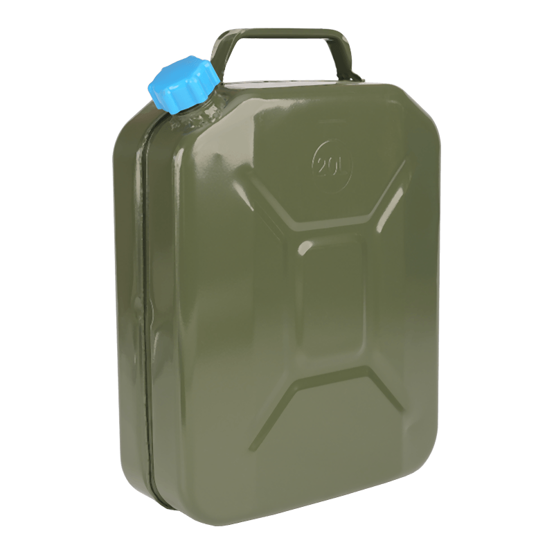Barril de aceite de aluminio de 10L/20L con recubrimiento en polvo de superficie